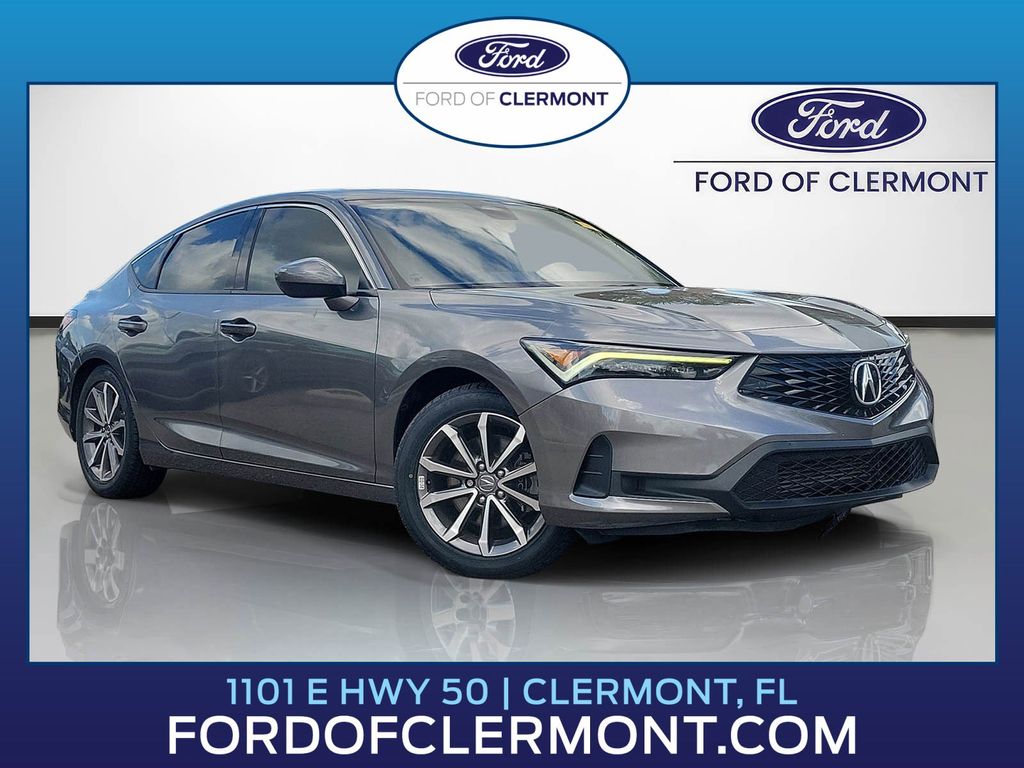 Liquid Carbon Metallic 2023 Acura Integra FWD Sedan Front-Wheel Drive Continuously Variable Transmission