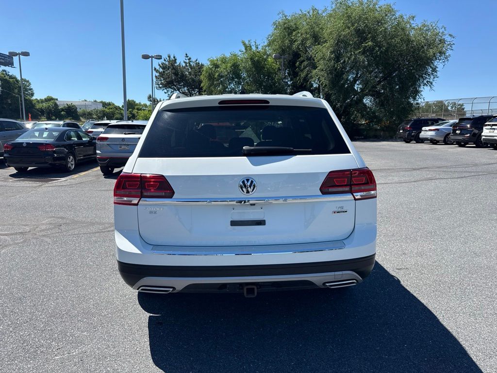 2019 Volkswagen Atlas 3.6L V6 SE White at Carlisle Cadillac Buick GMC