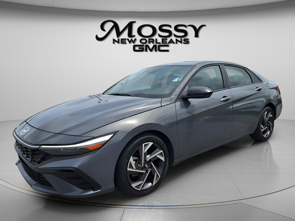 Ecotronic Gray 2025 Hyundai Elantra SEL Sport FWD Sedan Front-Wheel Drive Continuously Variable Transmission