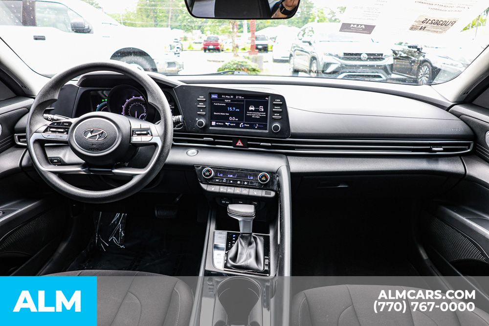 2023 Hyundai Elantra Hybrid Blue photo 25