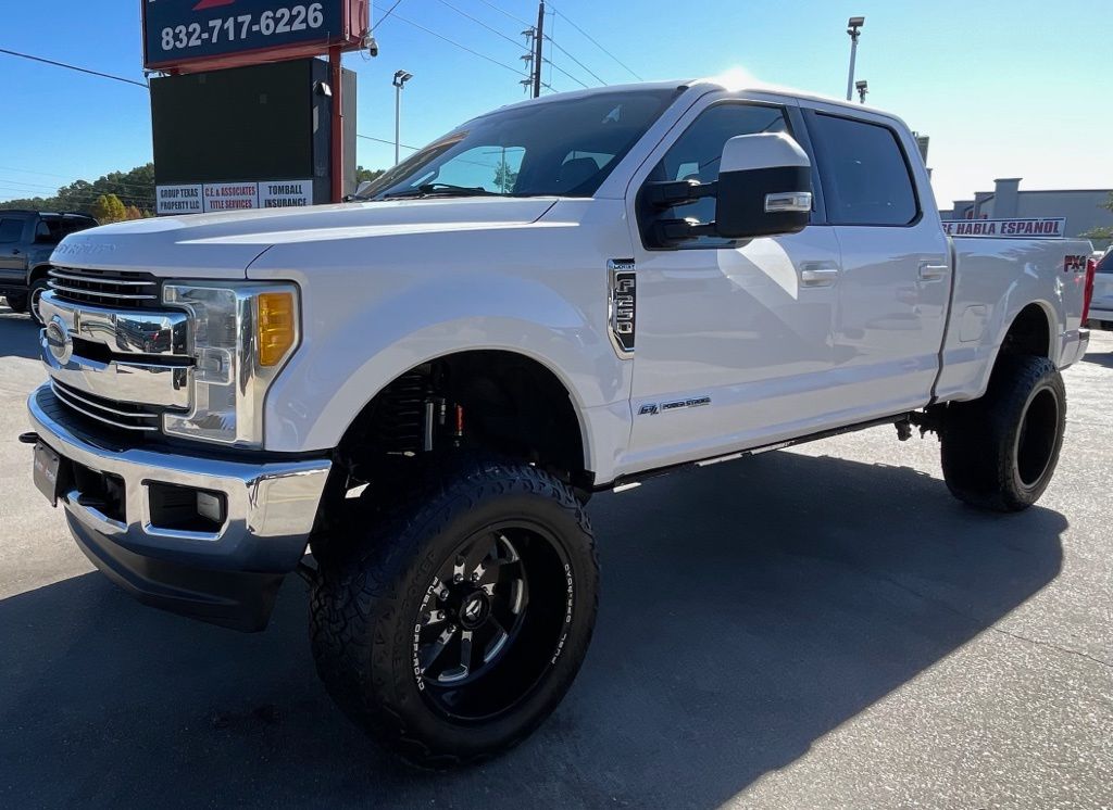 2017 Ford F-250SD Lariat White at DeMontrond Ford