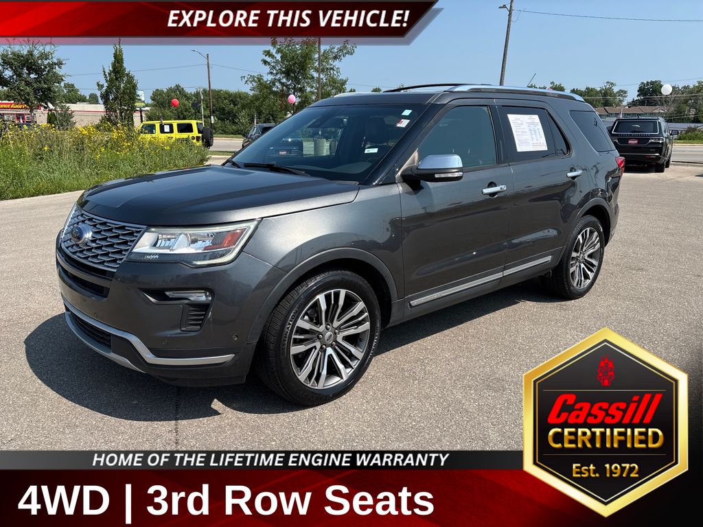 2018 Ford Explorer Platinum AWD
