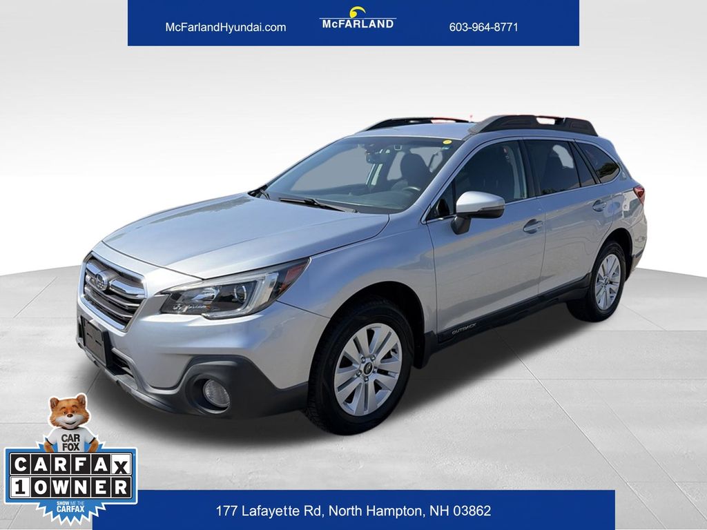 Ice Silver Metallic 2019 Subaru Outback Wagon All-Wheel Drive Continuously Variable Transmission