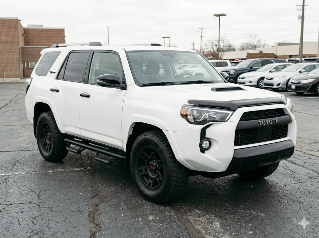 Super White 2019 Toyota 4Runner SR5 4WD SUV / Crossover Four-Wheel Drive 5-Speed Automatic Overdrive