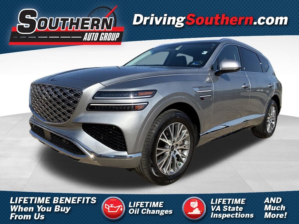 Savile Silver 2025 Genesis GV80 SUV / Crossover All-Wheel Drive 8-Speed Automatic