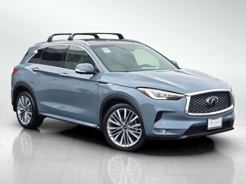 Gray 2023 INFINITI QX50 Autograph AWD SUV / Crossover All-Wheel Drive Continuously Variable Transmission