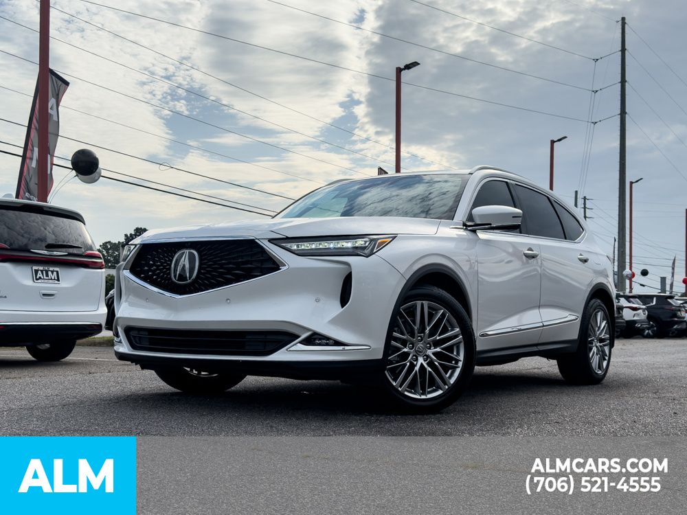 Used 2024 Platinum White Pearl Acura Advance image 20