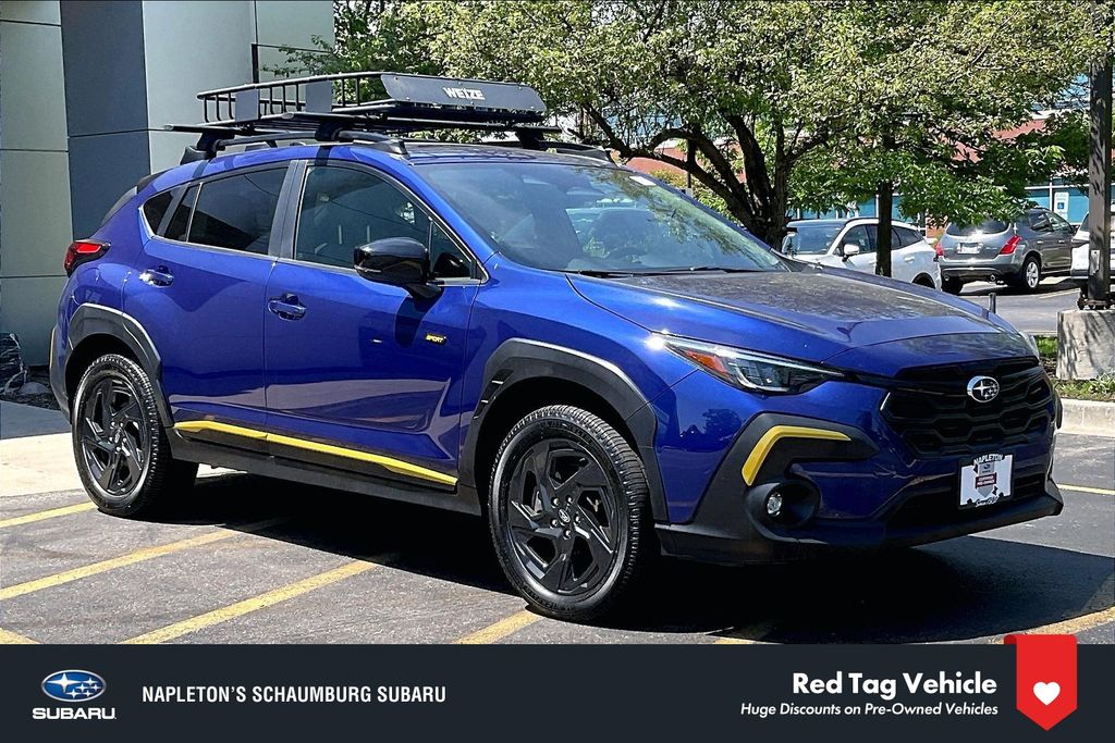 Sapphire Blue Pearl 2024 Subaru Crosstrek SUV / Crossover All-Wheel Drive Continuously Variable Transmission