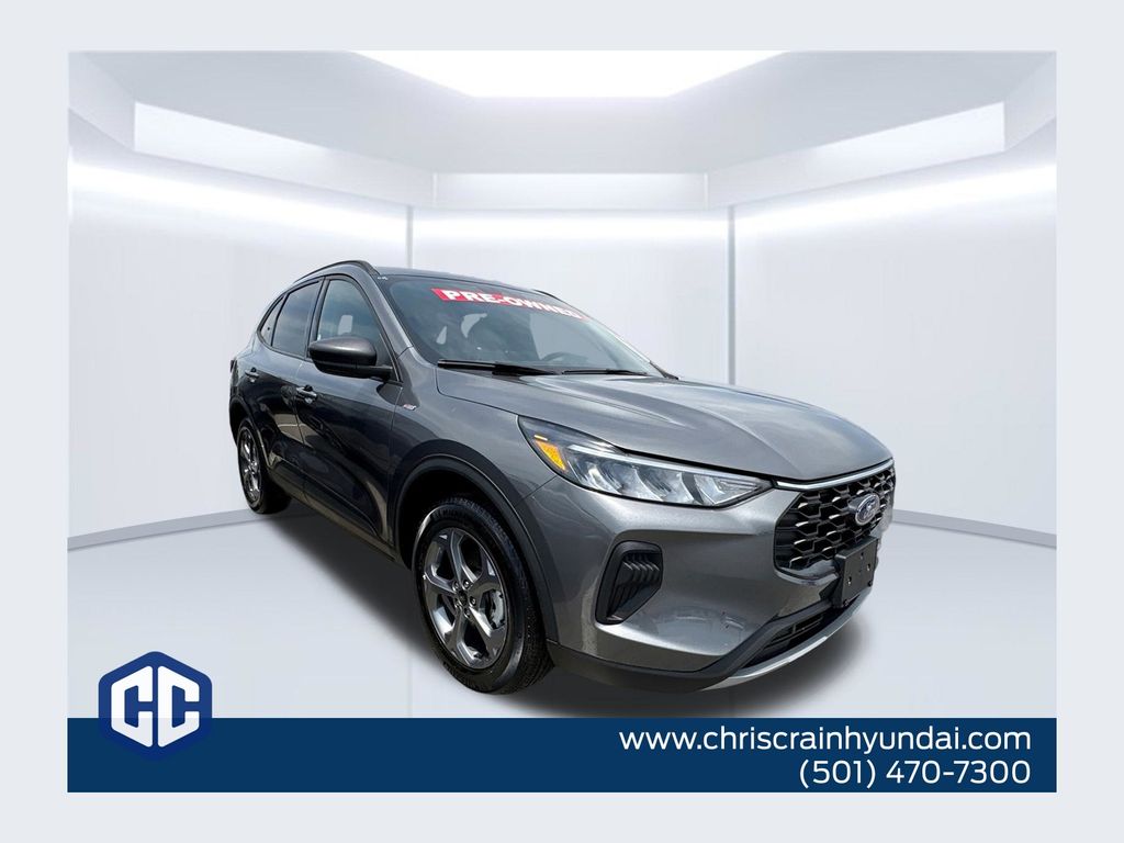 Gray Metallic 2025 Ford Escape SUV / Crossover All-Wheel Drive 8-Speed Automatic