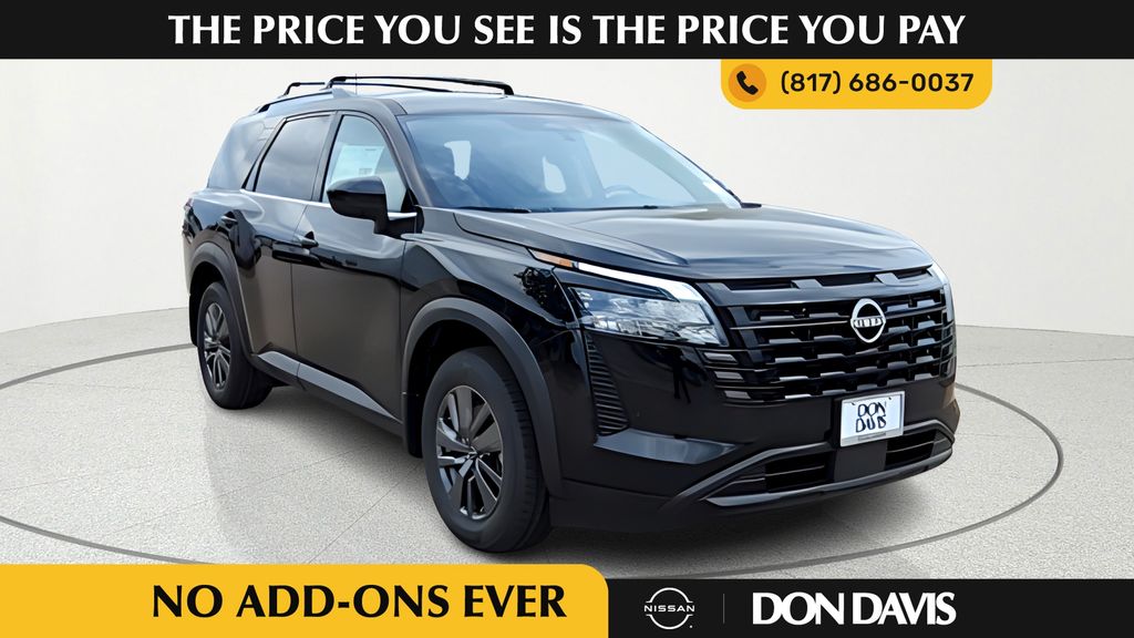 Super Black 2026 Nissan Pathfinder SUV / Crossover Front-Wheel Drive 9-Speed Automatic