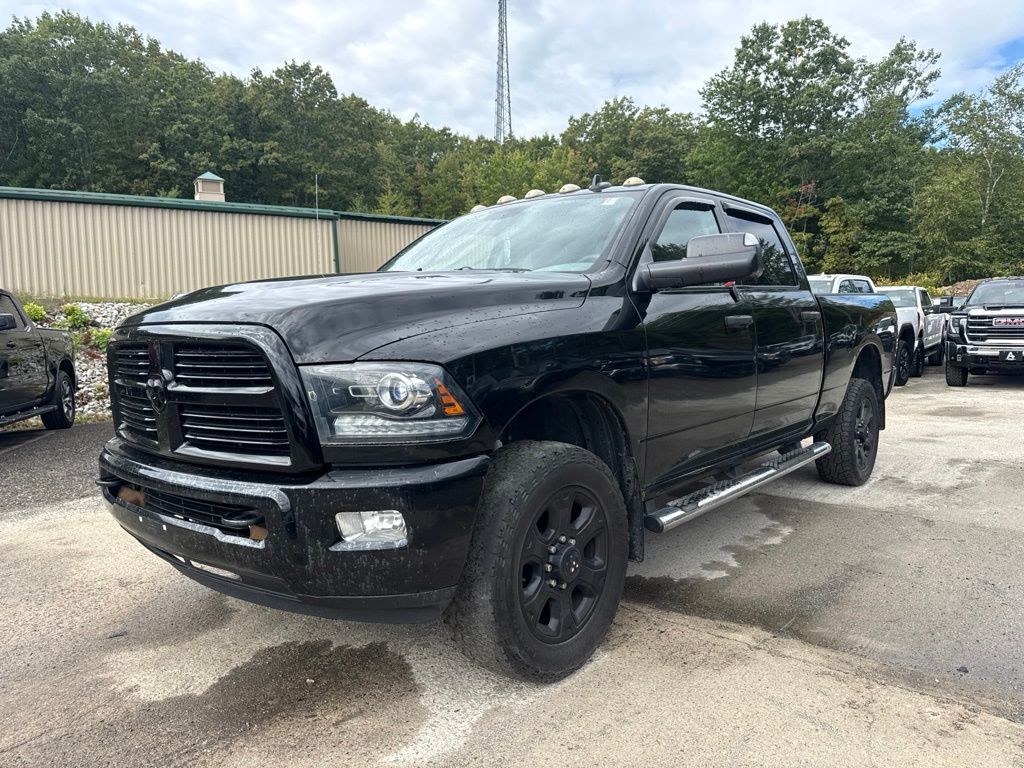 Black Clearcoat 2014 RAM 3500 Pickup Truck Four-Wheel Drive 6-Speed Automatic
