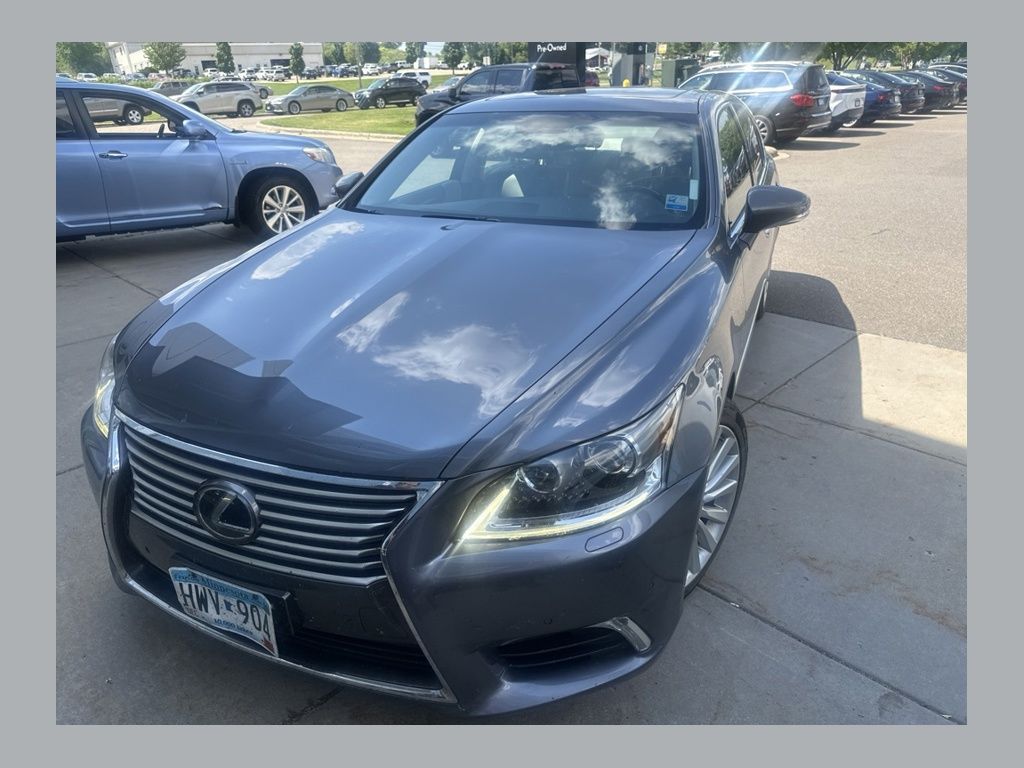 Gray Pearl 2017 Lexus LS Sedan All-Wheel Drive 8-Speed Automatic