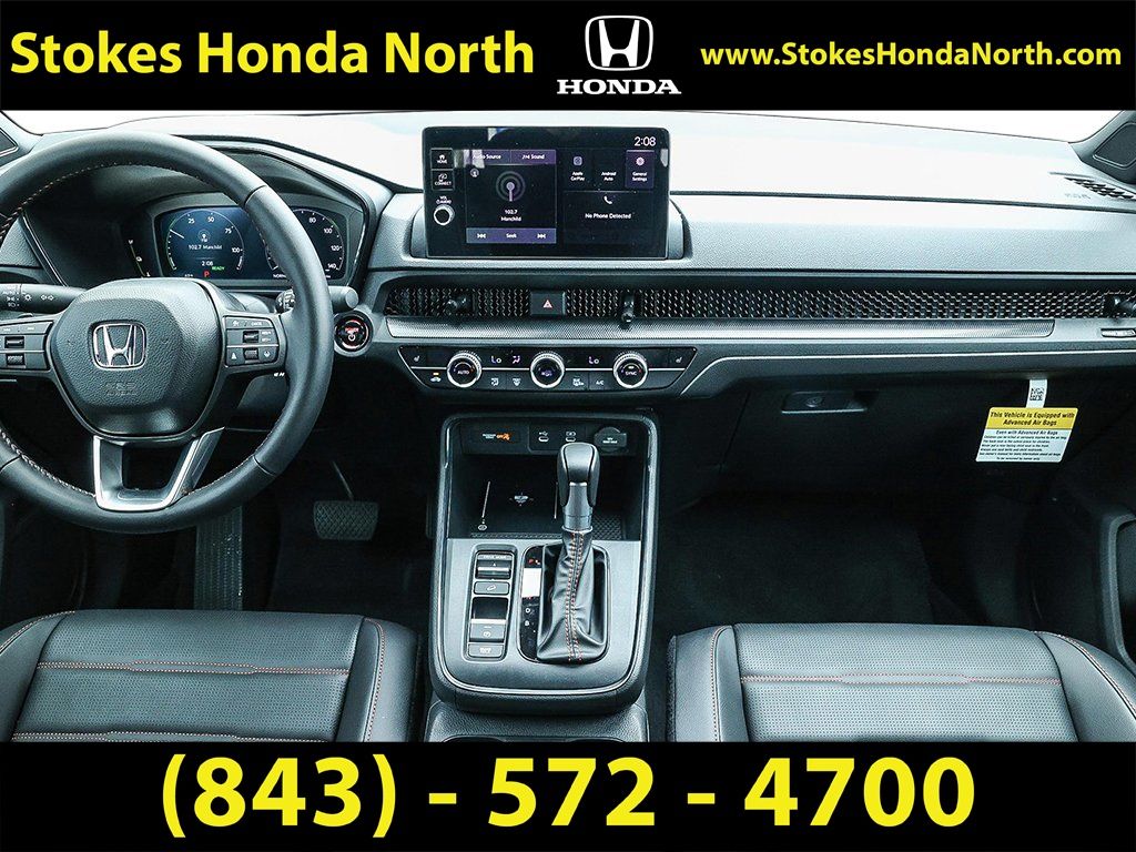 2026 Honda CR-V Hybrid Sport-L Silver at Stokes Honda North