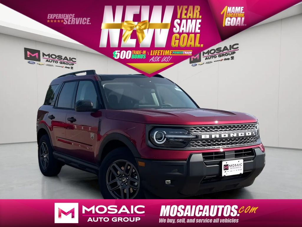 New 2025 Ford Bronco Sport Big Bend SUVs