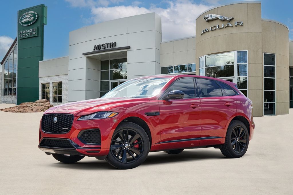 Firenze Red Metallic 2025 Jaguar F-PACE P400 R-Dynamic S AWD SUV / Crossover All-Wheel Drive 8-Speed Automatic