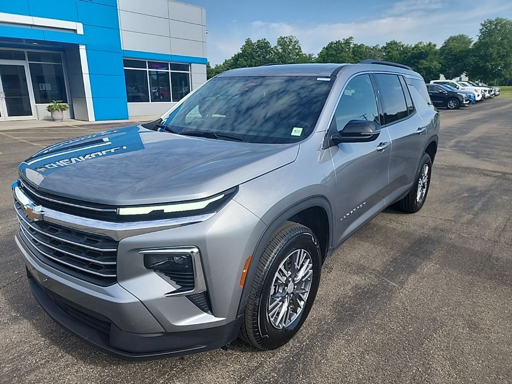 Sterling Gray Metallic 2026 Chevrolet Traverse SUV / Crossover Four-Wheel Drive 8-Speed Automatic