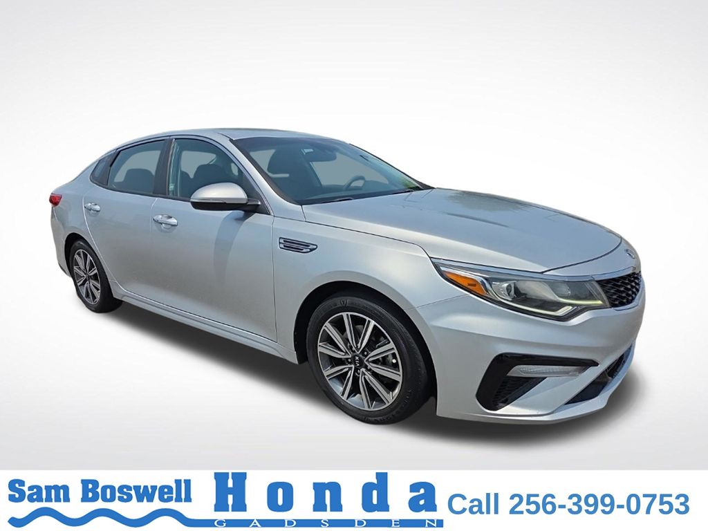 Sparkling Silver 2019 Kia Optima Sedan Front-Wheel Drive 6-Speed Automatic