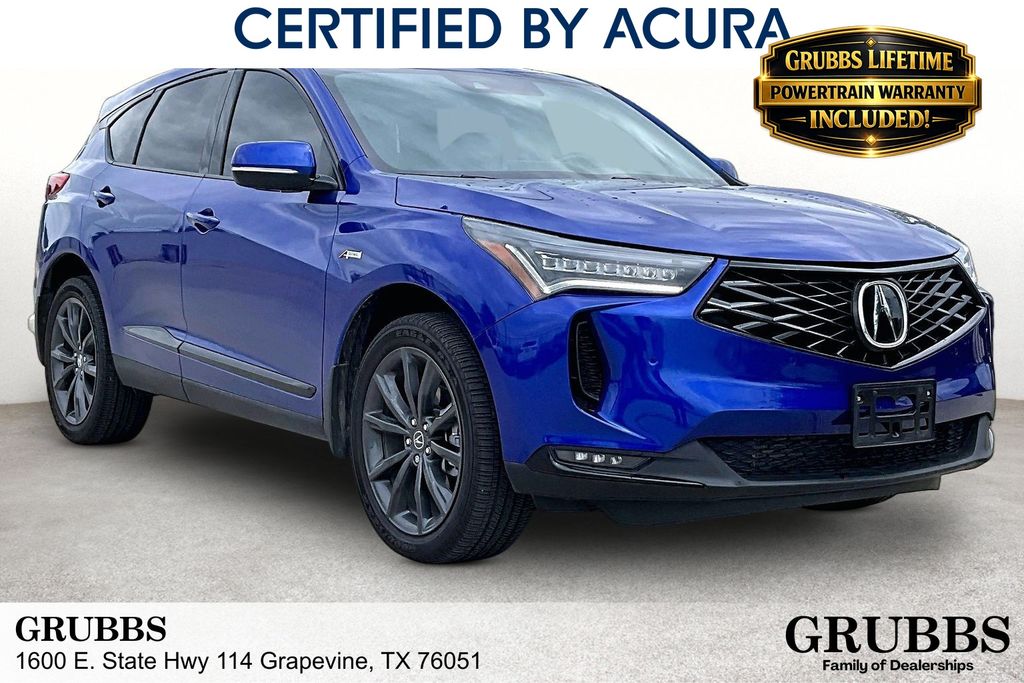 Apex Blue Pearl 2025 Acura RDX SH-AWD with A-Spec Package SUV / Crossover All-Wheel Drive Automatic