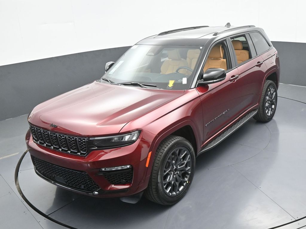New 2025 Velvet Red Pearlcoat Jeep Summit Reserve image 52