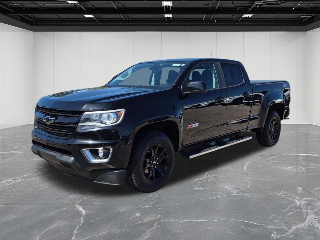 Black 2016 Chevrolet Colorado Pickup Truck Four-Wheel Drive 6-Speed Automatic