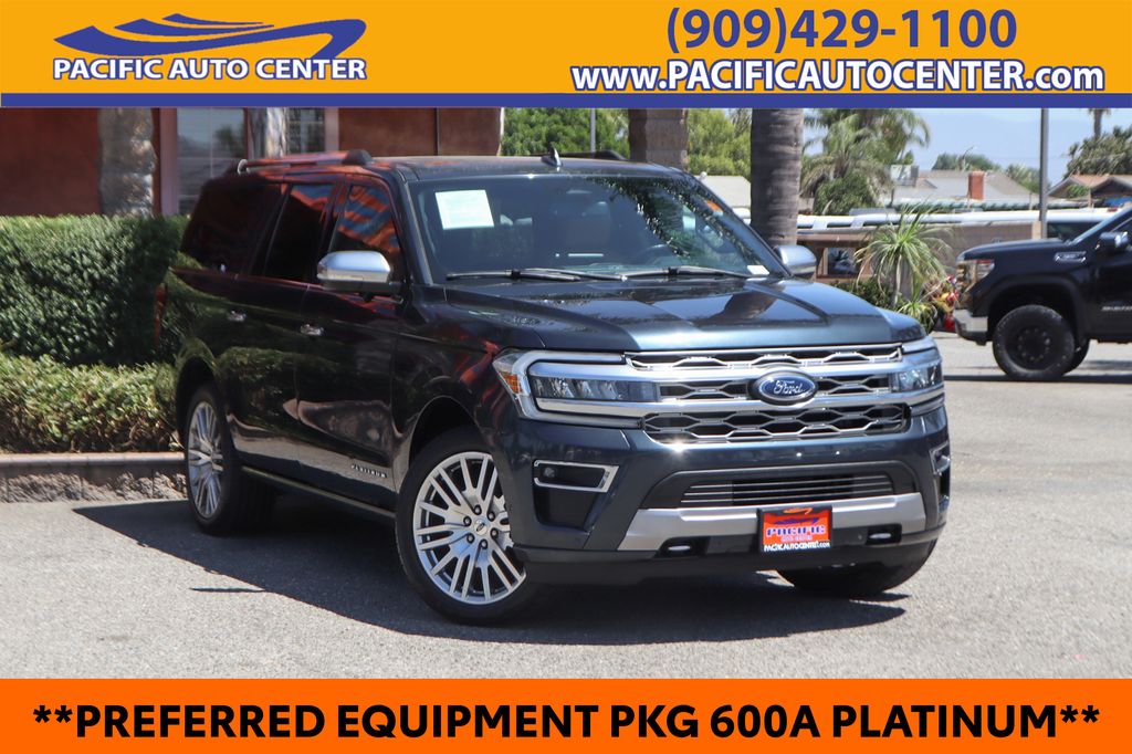 Blue Metallic 2024 Ford Expedition SUV / Crossover Four-Wheel Drive Automatic