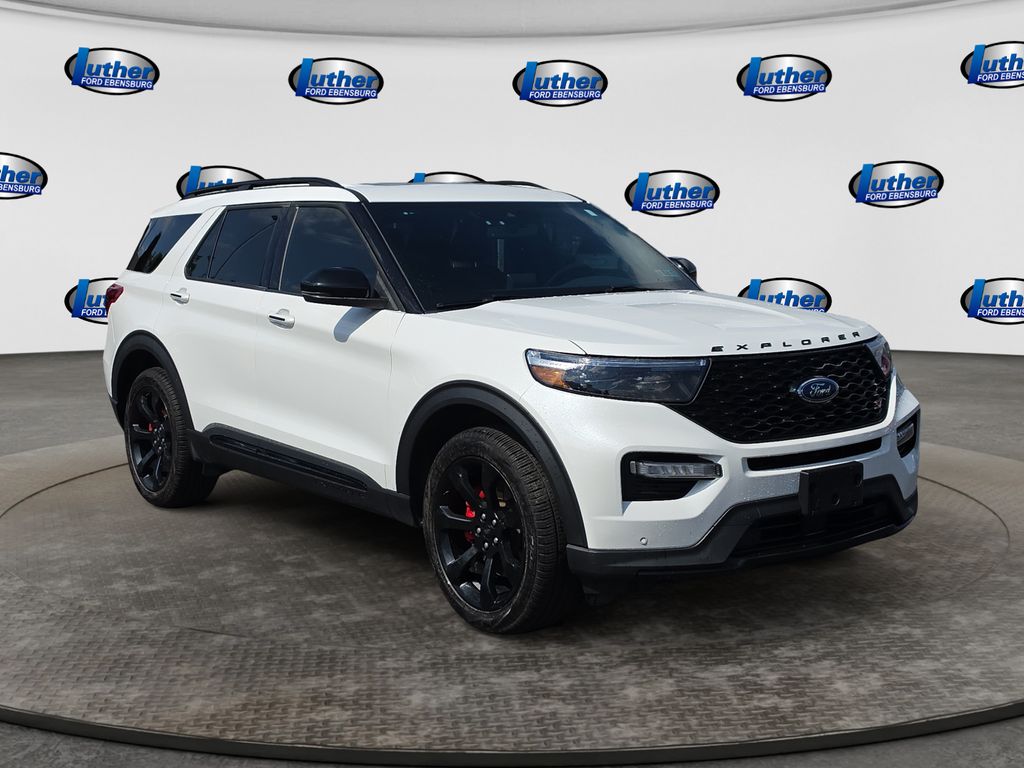 2024 Ford Explorer ST White at Grove City Ford
