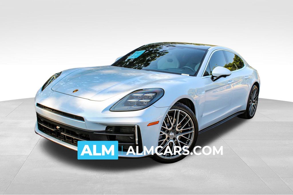 White 2024 Porsche Panamera Sedan All-Wheel Drive 8-Speed Automatic