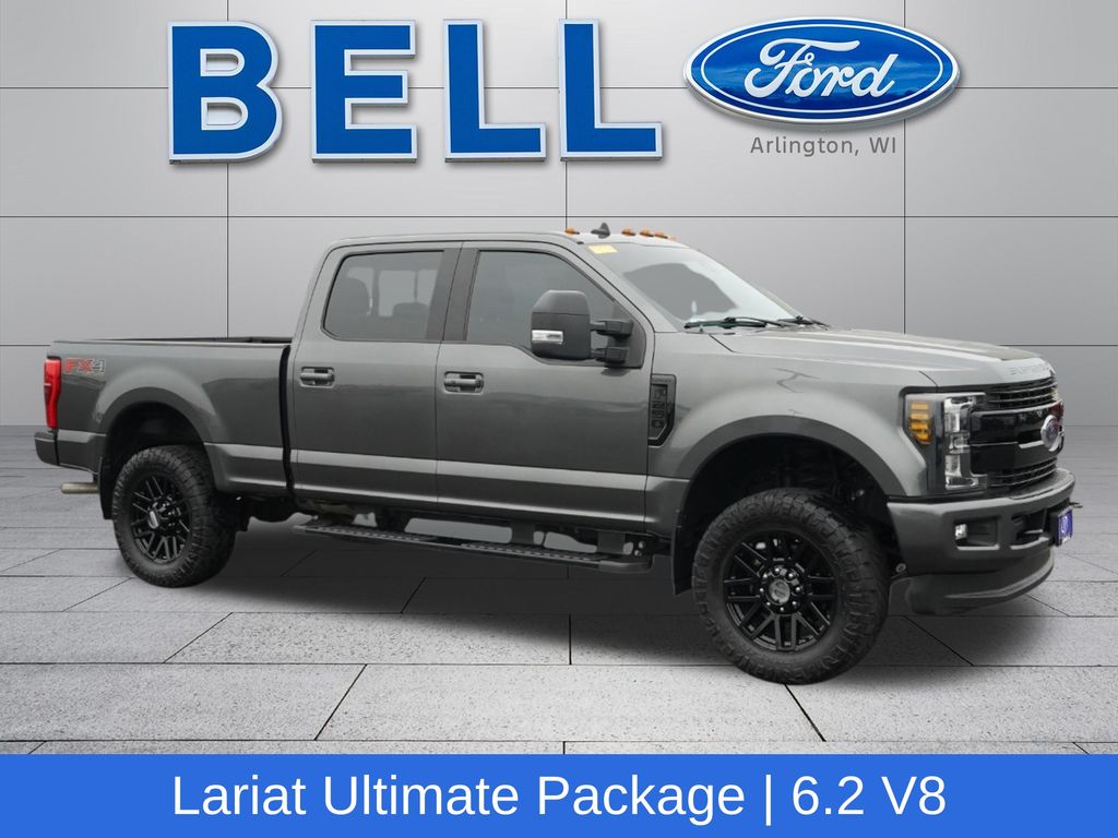 Gray (Magnetic Metallic) 2019 Ford F-250 Super Duty Pickup Truck Four-Wheel Drive 6-Speed Automatic