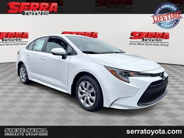 0040 2025 Toyota Corolla LE FWD Sedan Front-Wheel Drive Continuously Variable Transmission