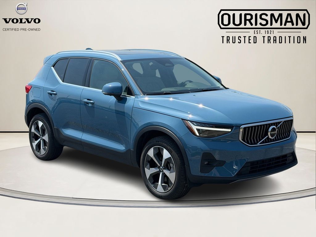 Fjord Blue Metallic 2024 Volvo XC40 SUV / Crossover All-Wheel Drive Automatic