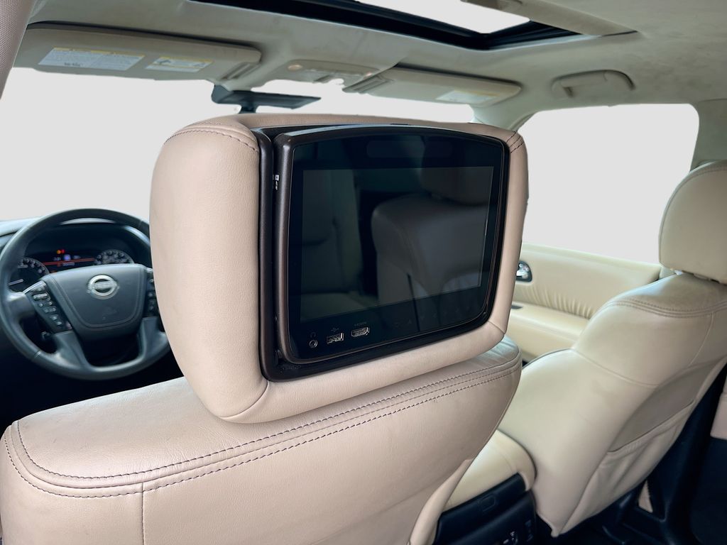 2021 Nissan Armada Platinum Red at Joe Myers Mazda Kia
