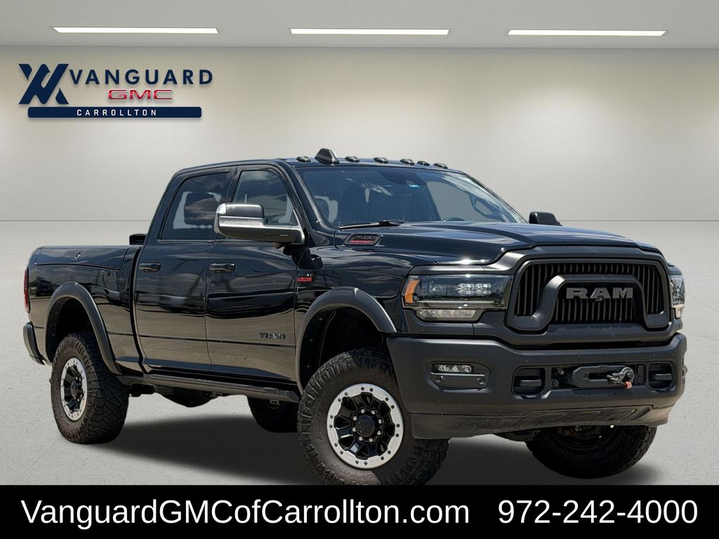 Diamond Black Crystal Pearlcoat 2022 RAM 2500 Pickup Truck Four-Wheel Drive 8-Speed Automatic