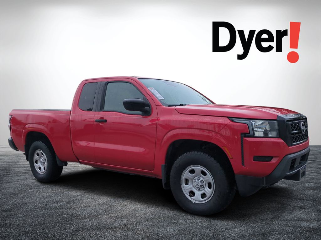 Red Alert 2023 Nissan Frontier Pickup Truck Four-Wheel Drive 9-Speed Automatic