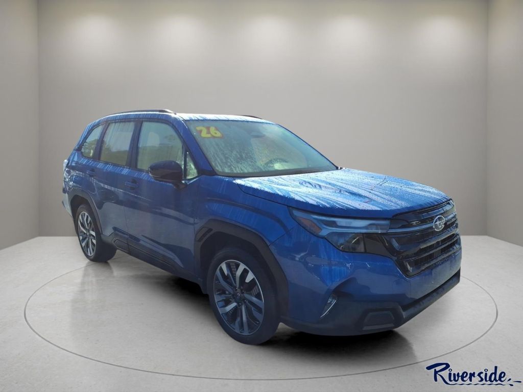 Blue 2026 Subaru Forester SUV / Crossover All-Wheel Drive Continuously Variable Transmission