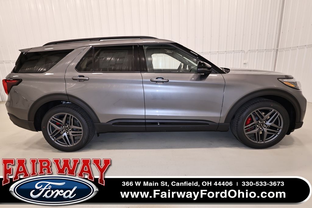 Carbonized Gray Metallic 2026 Ford Explorer ST AWD SUV / Crossover All-Wheel Drive Automatic