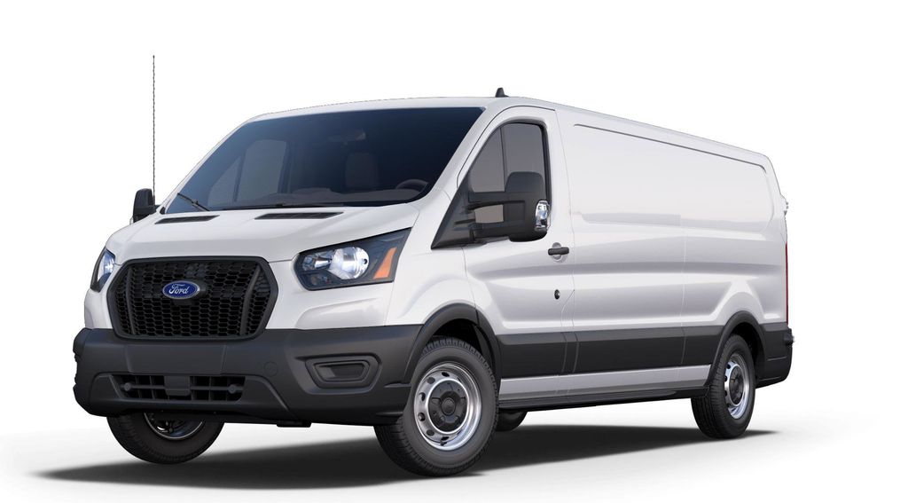 Oxford White 2025 Ford Transit Cargo 150 Low Roof RWD Van Rear-Wheel Drive 