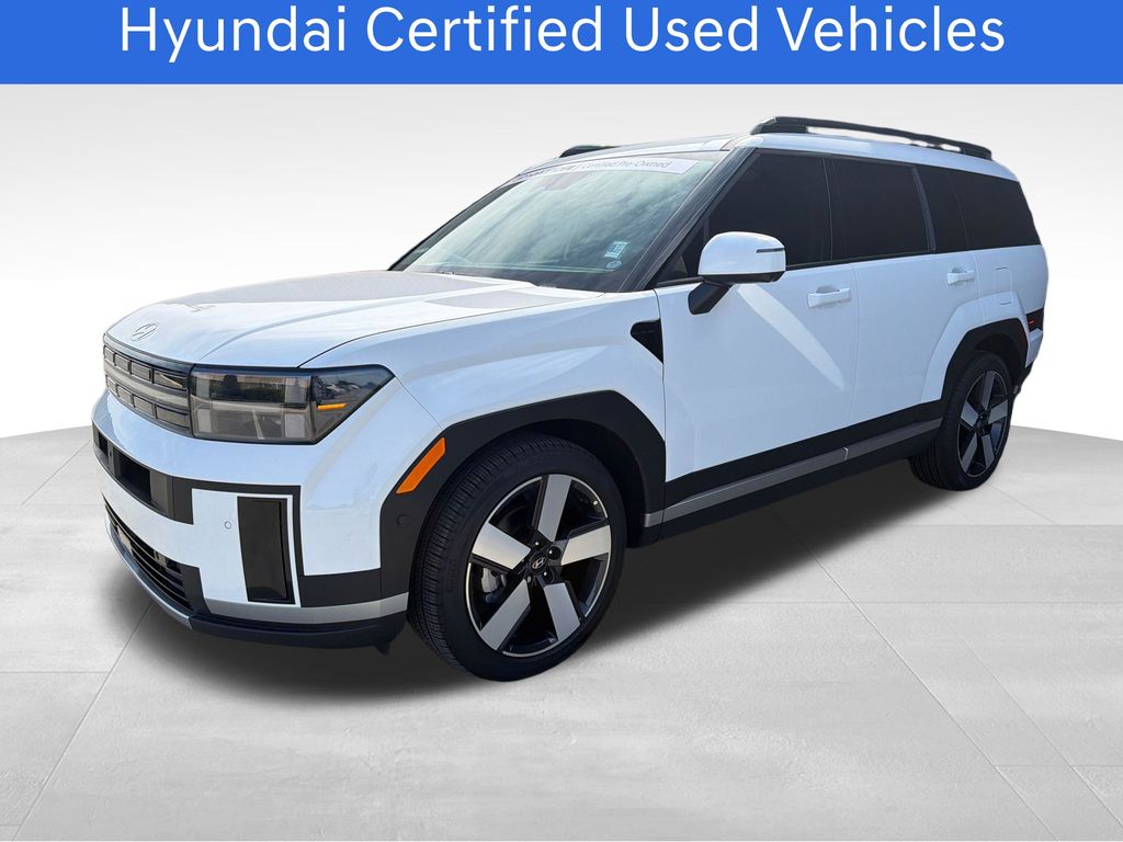 Serenity White 2025 Hyundai Santa Fe SUV / Crossover Front-Wheel Drive Automatic