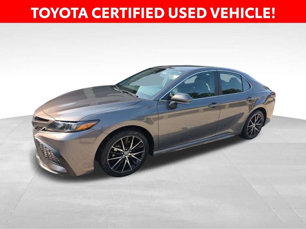 Predawn Gray Mica 2023 Toyota Camry Sedan Front-Wheel Drive 8-Speed Automatic