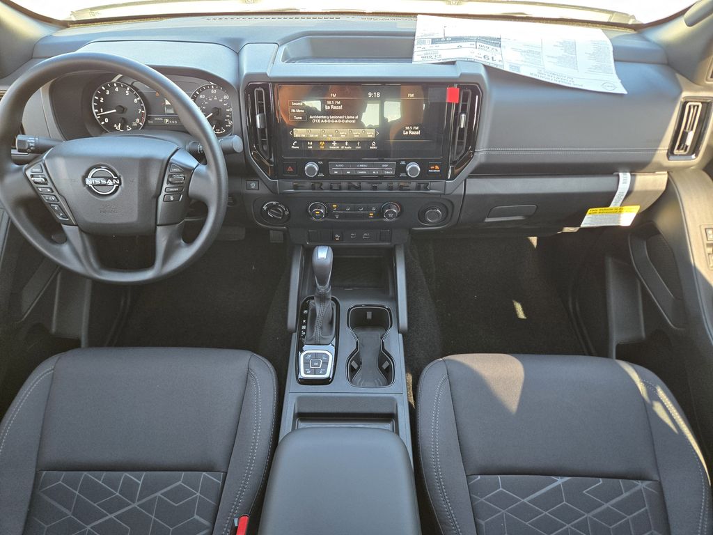 2026 Nissan Frontier SV White at Central Houston Nissan
