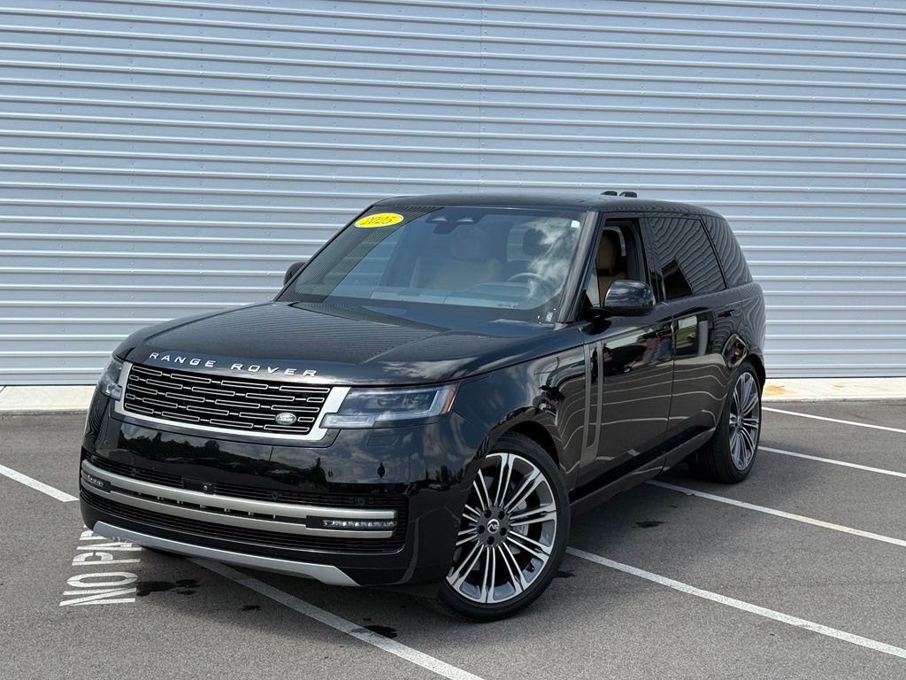 Santorini Black Metallic 2025 Land Rover Range Rover SUV / Crossover All-Wheel Drive 8-Speed Automatic
