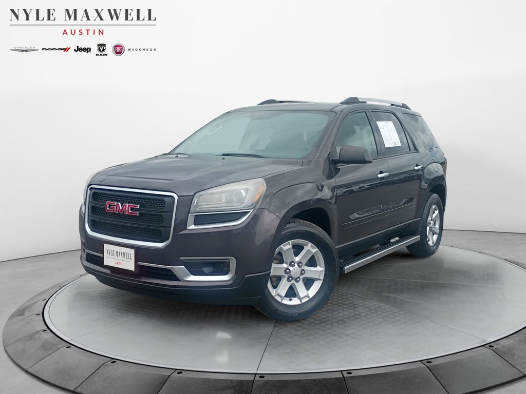 Gray (Iridium Metallic) 2015 GMC Acadia SLE-2 FWD SUV / Crossover Front-Wheel Drive 6-Speed Automatic
