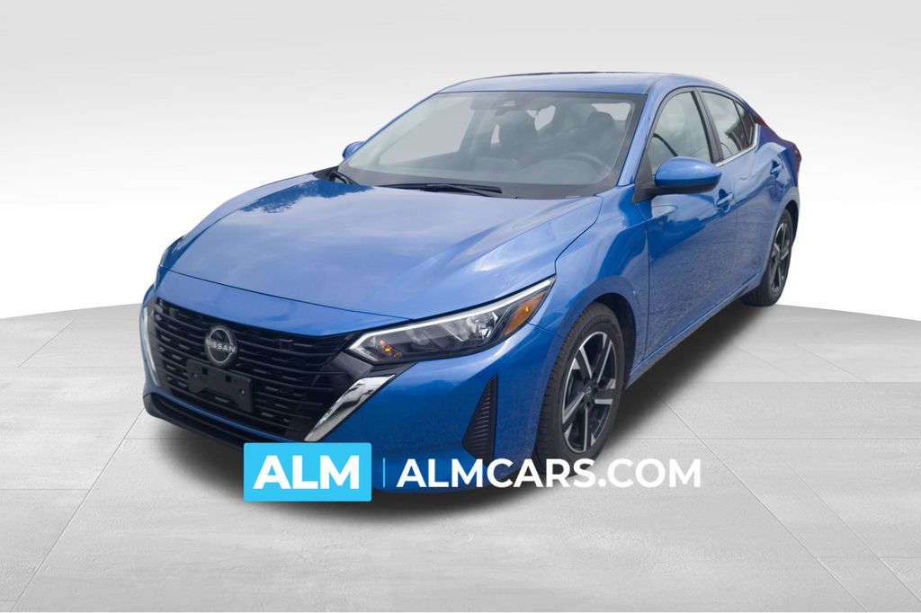 Electric Blue Metallic 2024 Nissan Sentra Sedan Front-Wheel Drive Continuously Variable Transmission