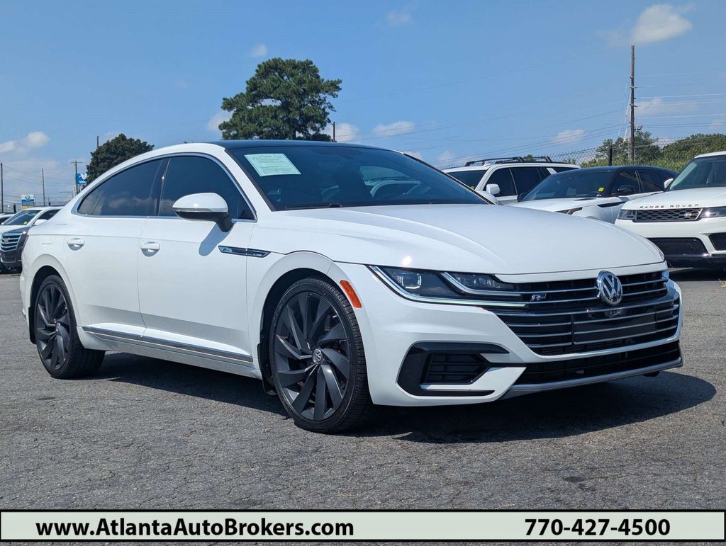 Pure White 2020 Volkswagen Arteon Sedan Front-Wheel Drive 8-Speed Automatic