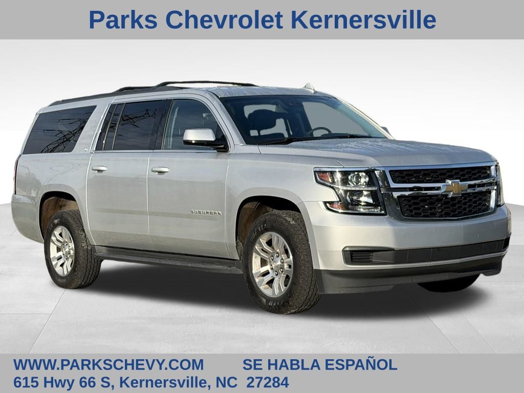 Silver Ice Metallic 2018 Chevrolet Suburban SUV / Crossover Four-Wheel Drive 6-Speed Automatic Overdrive