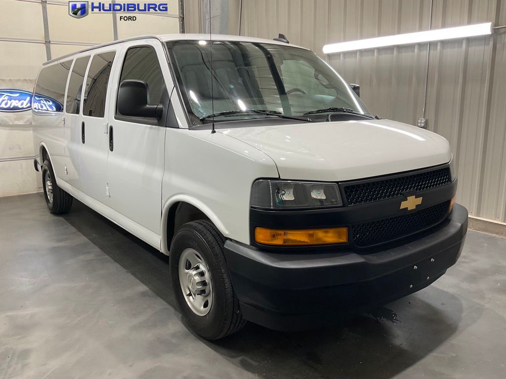 Summit White 2025 Chevrolet Express Van Rear-Wheel Drive