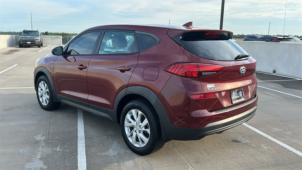 2020 Hyundai Tucson SE Red at DeMontrond Ford
