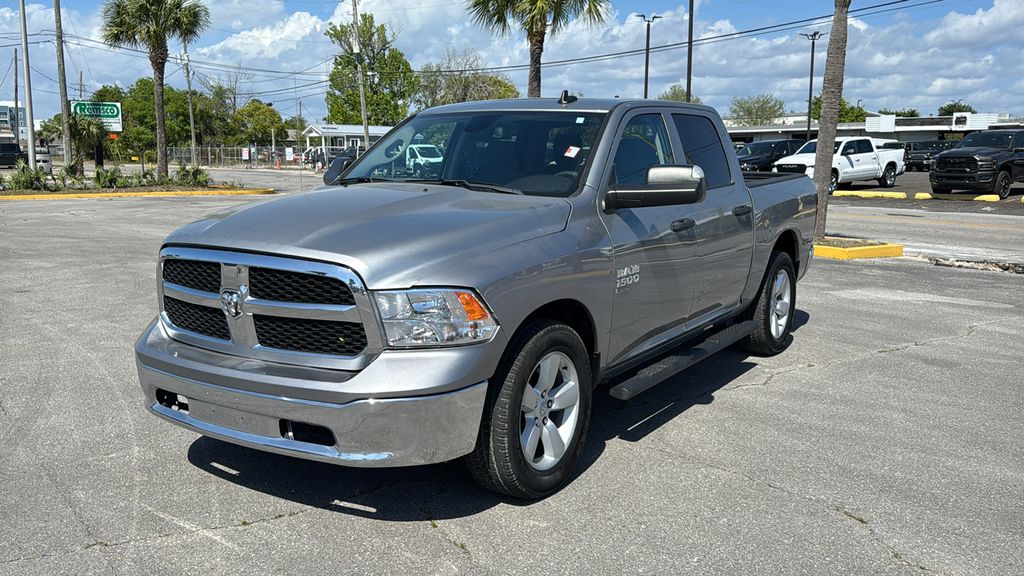 Billet Silver Metallic Clearcoat 2023 RAM 1500 Classic Tradesman Crew Cab RWD Pickup Truck 4X2 8-Speed Automatic