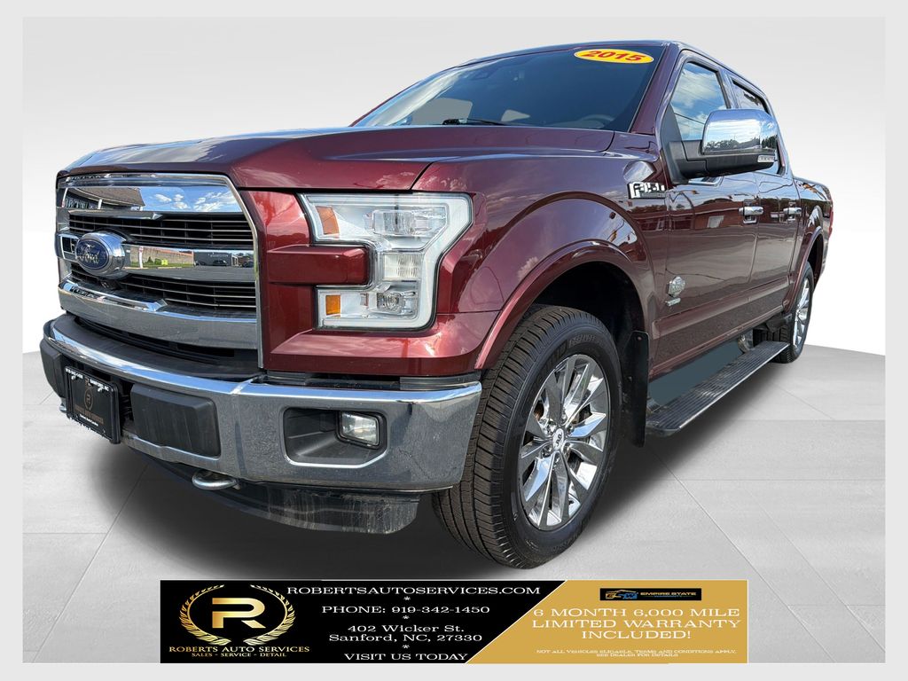 Bronze 2015 Ford F-150 Pickup Truck Four-Wheel Drive 6-Speed Automatic