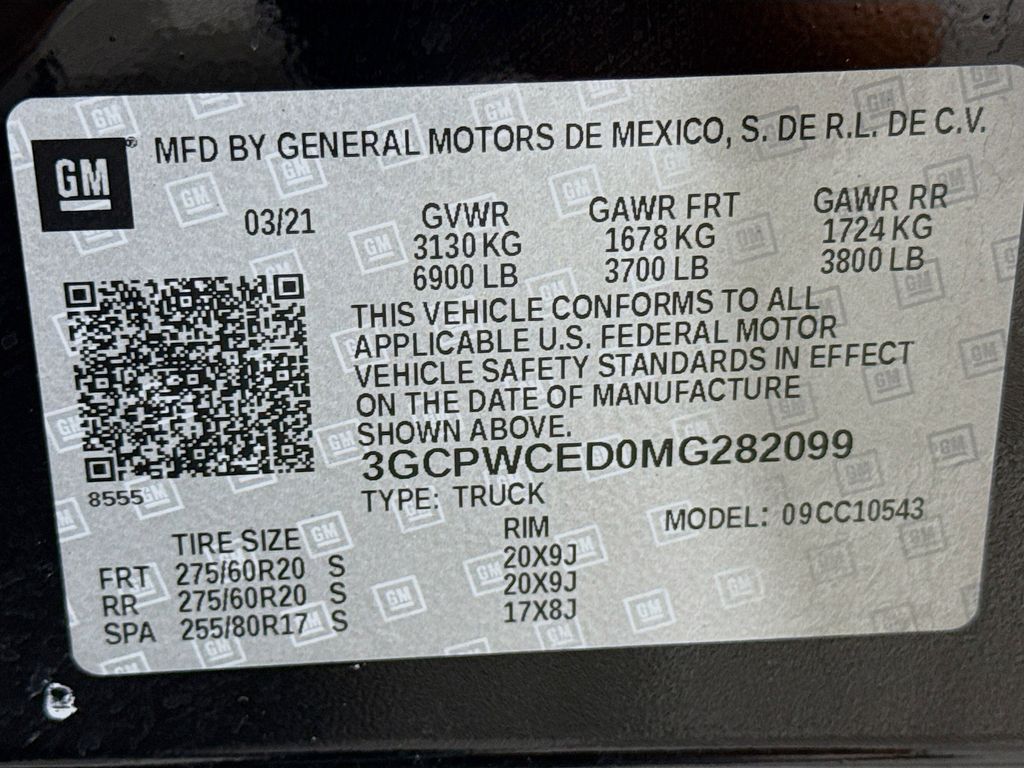 Thumbnail: 2021 Chevrolet Silverado 1500 - 30