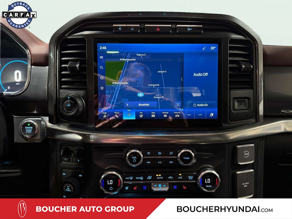 Used 2021 Oxford White Ford Lariat image 13